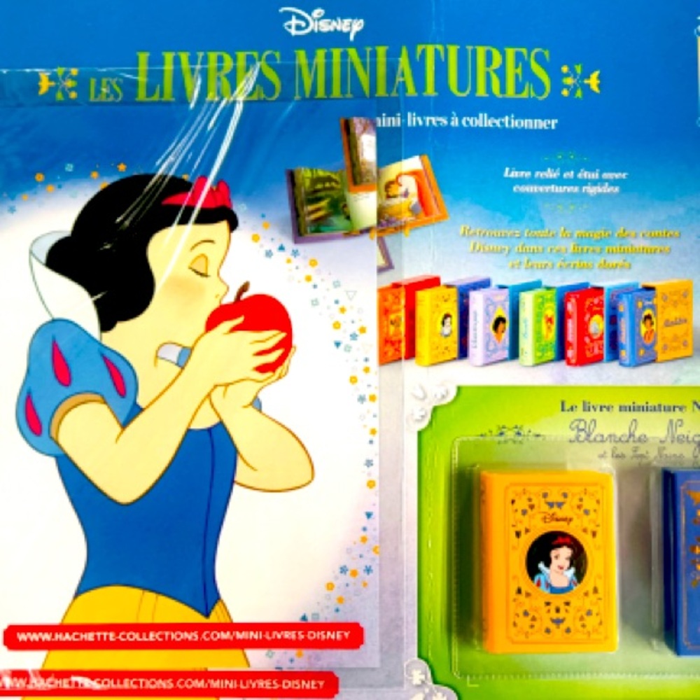 The Mini Snow White Book with Case in French
